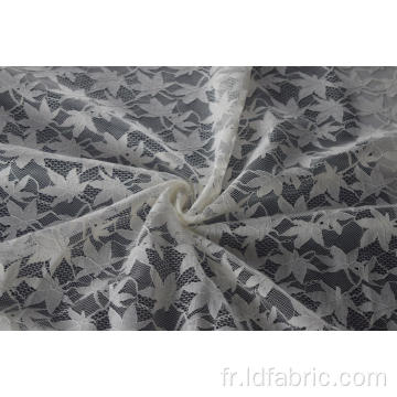 Tissu en nylon de dentelle de corde de rayonne de coton en nylon pour l&#39;habillement